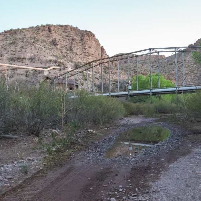 Near Lower Eagle Creek Hot Springs
