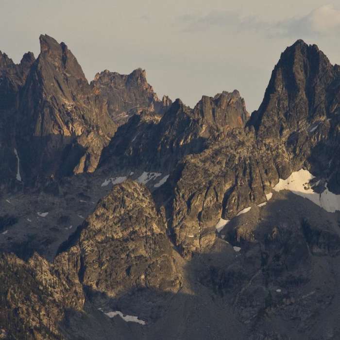 Near Stanley Lake Creek , Observation Peak + Divide