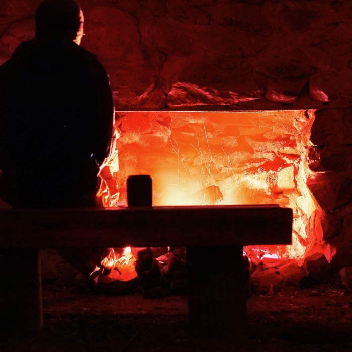 Cold night at Kephart Near Kephart Prong Trail