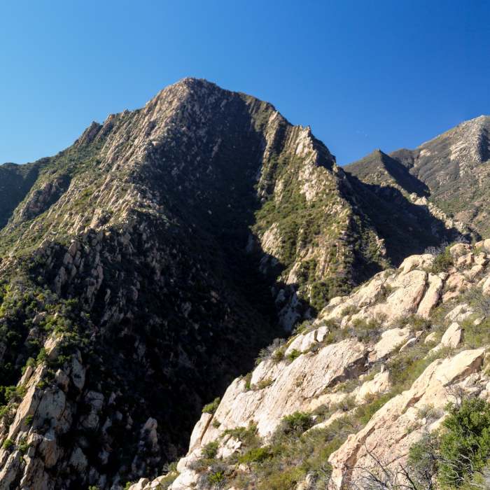 Arlington Peak from Tunnel Trail. Near Tunnel Trail