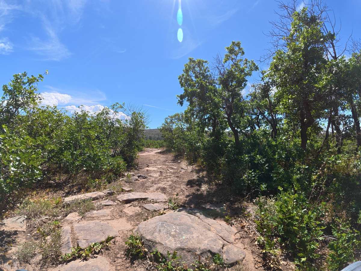 U C Creek Road trail photo