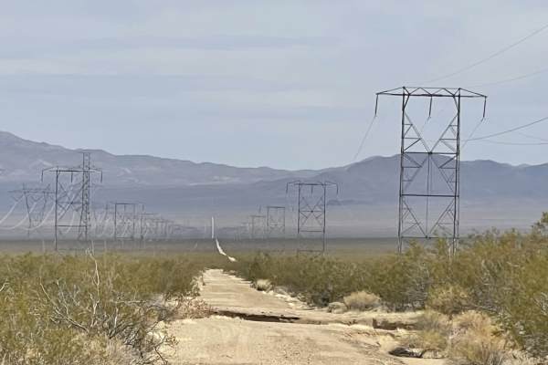 Ivanpah Valley High Voltage Line