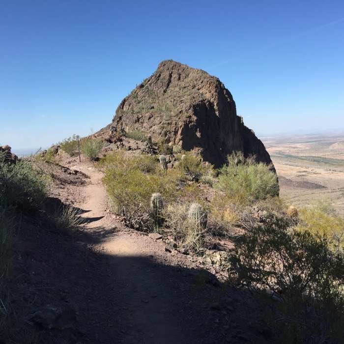 Near Picacho Peak via Hunter Trail