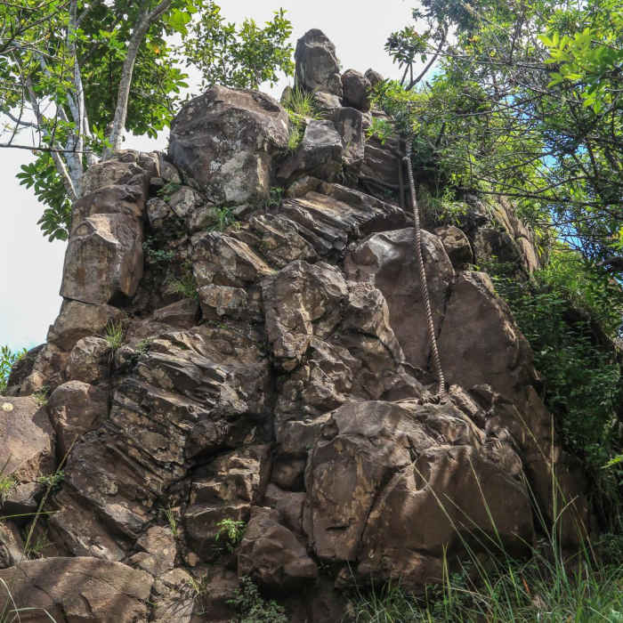 Near Olomana Three Peaks Hike