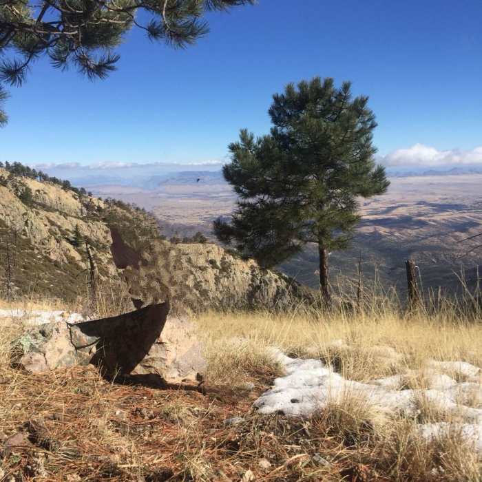 Near Gardner Canyon to Madera Canyon