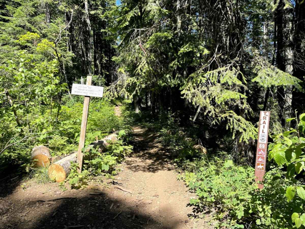 Nicholas Ridge trail photo