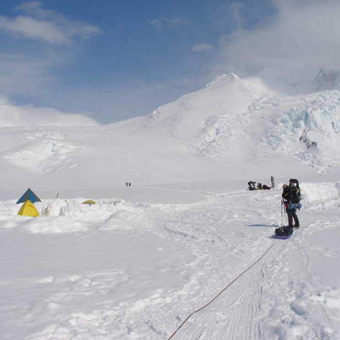 Near Denali Summit: West Buttress Near Denali Summit: West Buttress