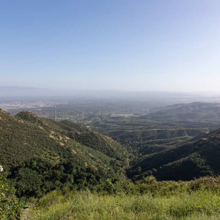 View from the final ascent to Potato Mountain. Near Potato Mountain