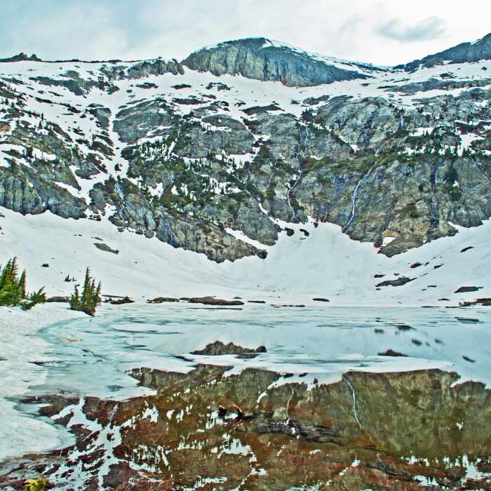 Near Fern Lake to Anona Lake