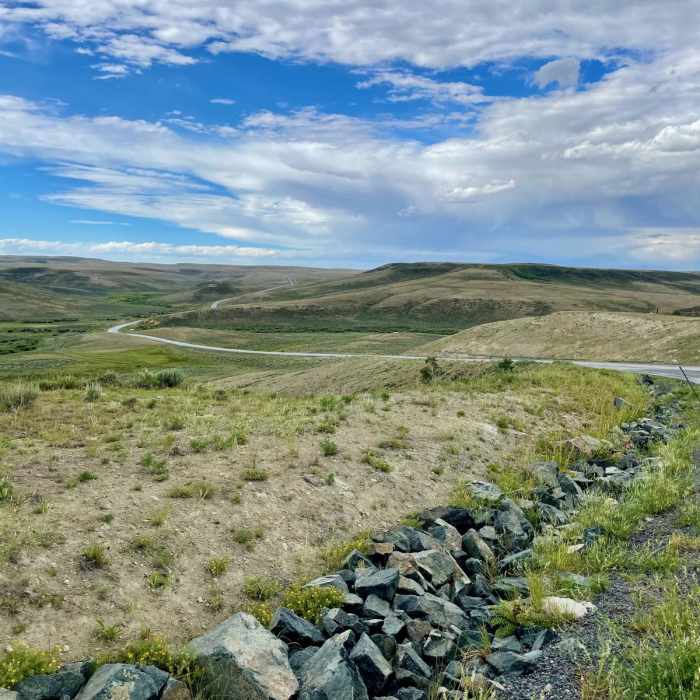 Near Continental Divide Trail: Sage Creek Road Alternate