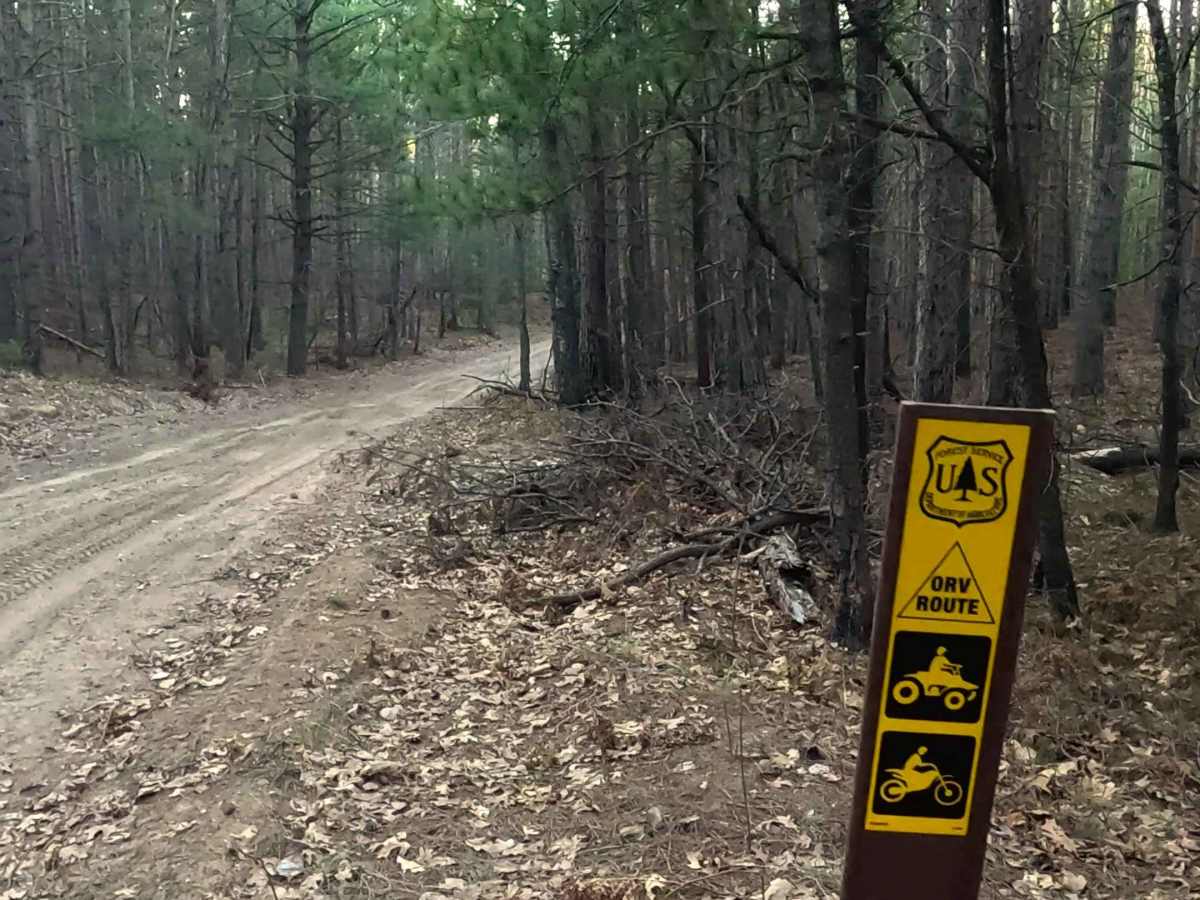 ORV H-57 : Mack Lake Motorized Trail trail photo
