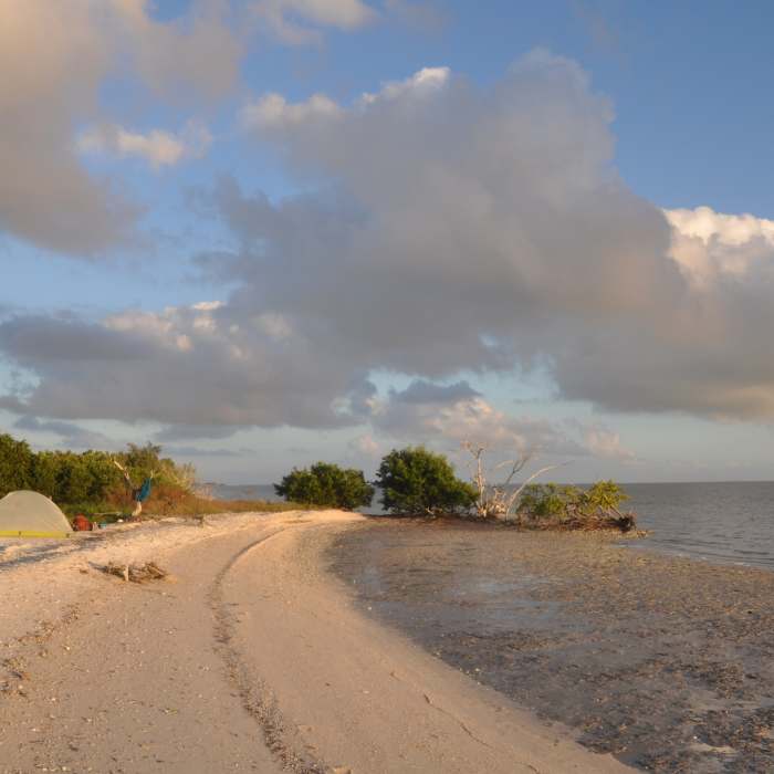 Near Clubhouse Beach Out and Back