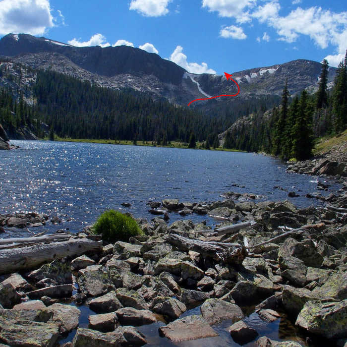 Exit Pass from Spear Lake. In my case, I had come from Sawtooth Lakes and followed the drainage coming into the Spear Lake all the way to the alpine meadows below the pass. A bit of a 'whack' for sure, but doable and not that long. Near Spear Lake Trail