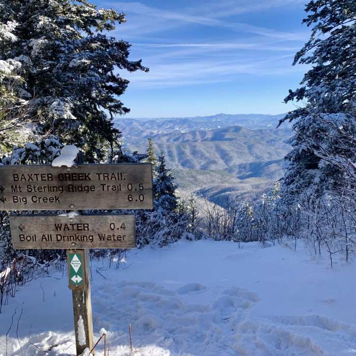 Near Mount Sterling via Baxter Creek Trail Near Mount Sterling via Baxter Creek Trail