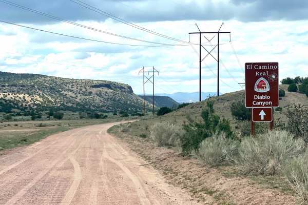 El Camino Real y Diablo Canyon Trail