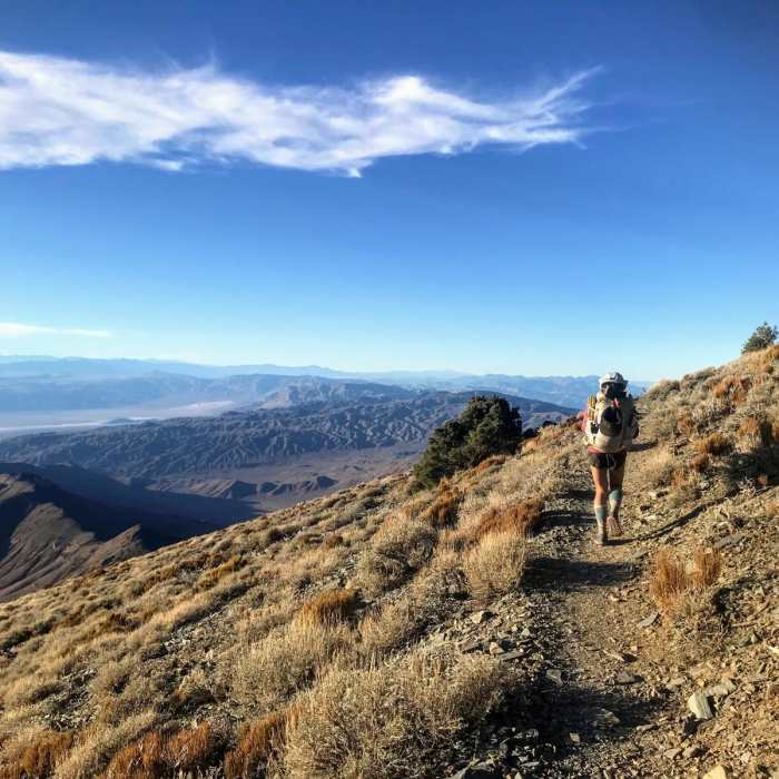 Near Telescope Peak from Hanaupah Canyon