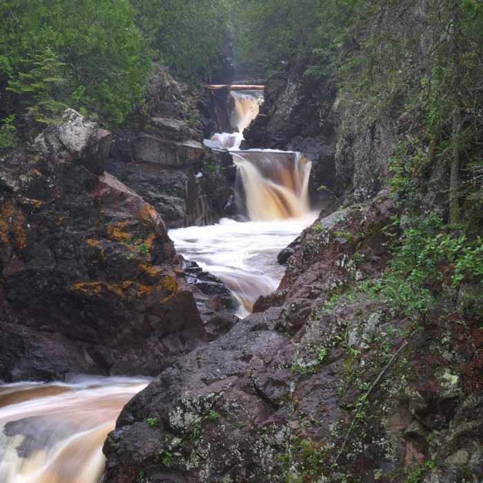 Cascade Falls. Near Cascade River Loop