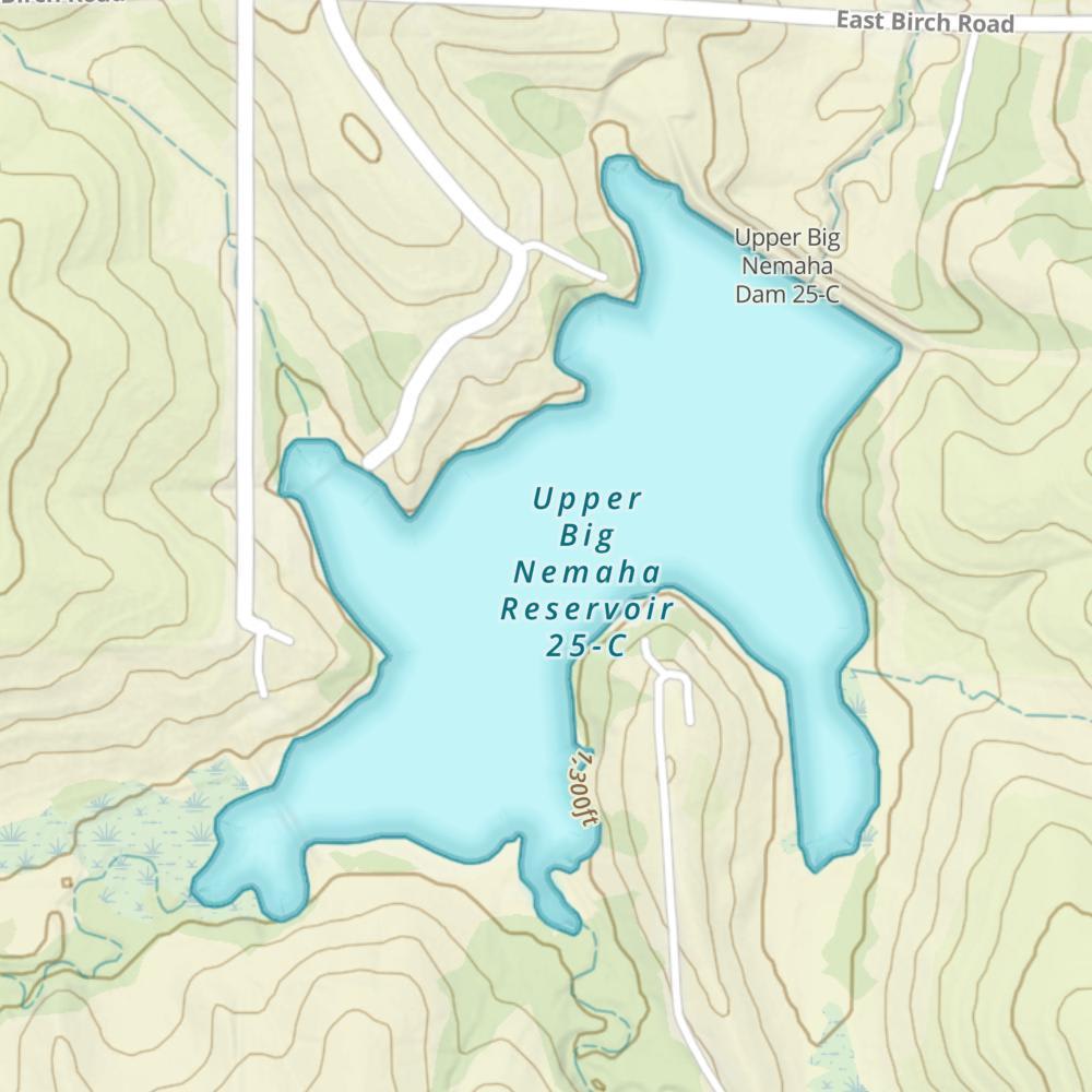 Upper Big Nemaha Reservoir 25-C photo