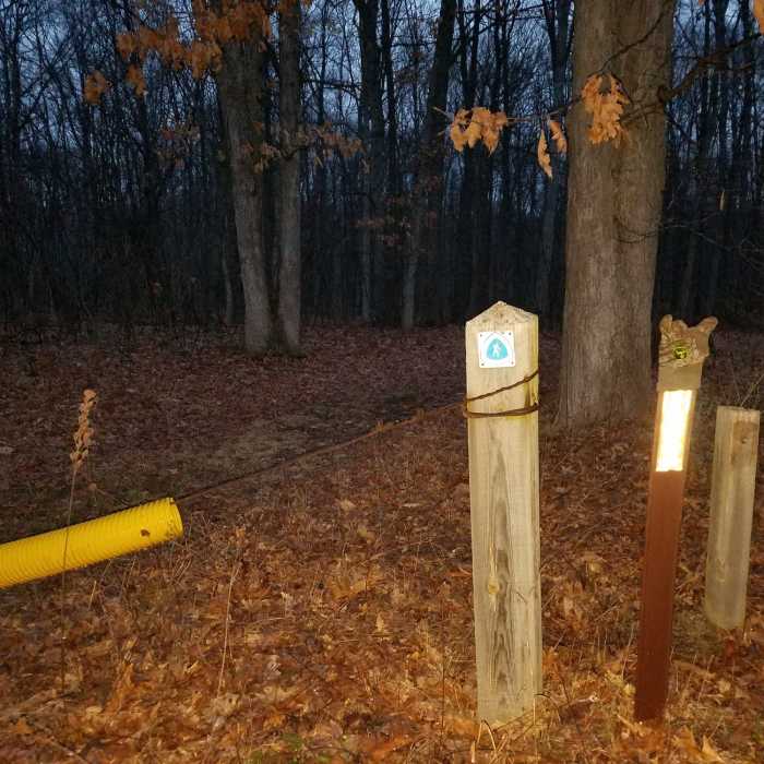 This segment of the NCT travels through the Maumee State Forest South Trailhead. Near NCT: Oak Openings and Maumee State Forest