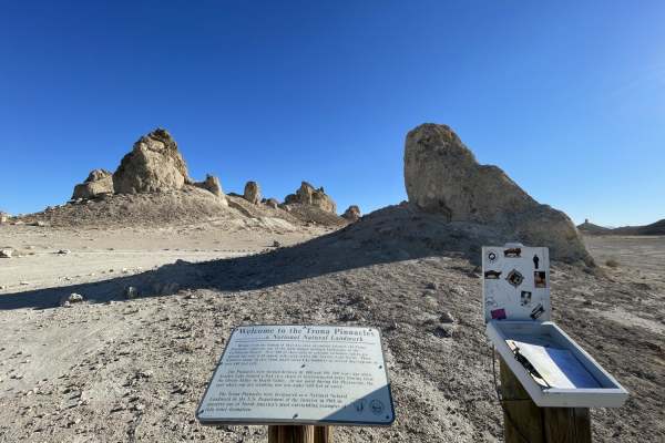 Trona Pinnacles Scenic Loop East (Easy)