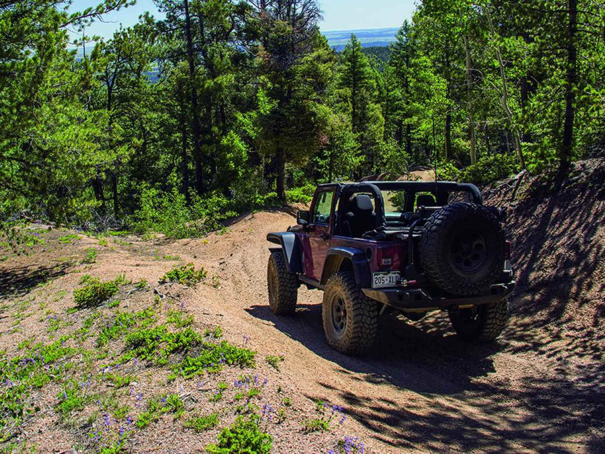 Balanced Rock Road trail photo