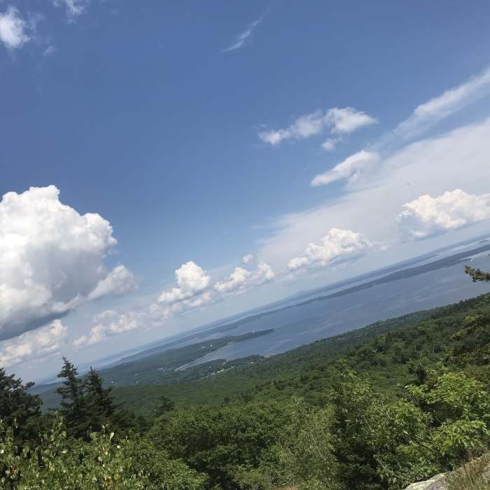Summit view Near Bald Rock Mountain Loop