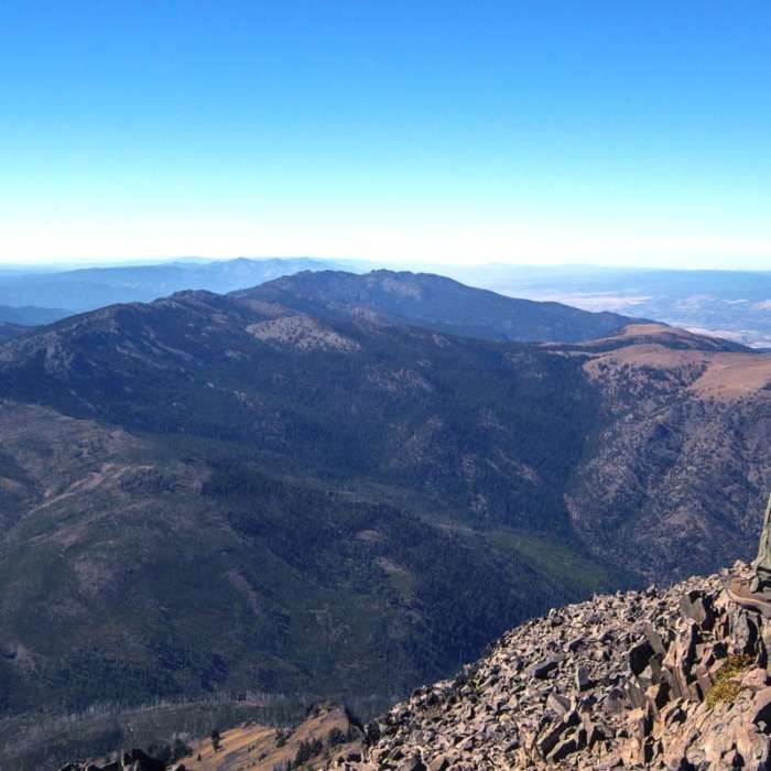 Near Strawberry Mountain via Roads End Trail
