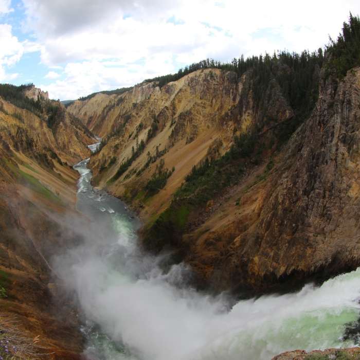 Near Brink of Lower Falls