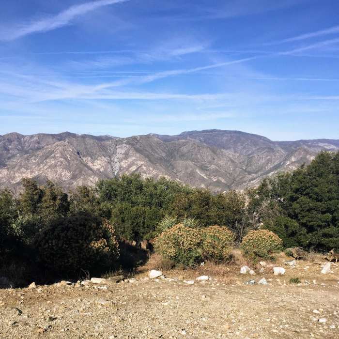 Near Big Tujunga to Mount Lukens
