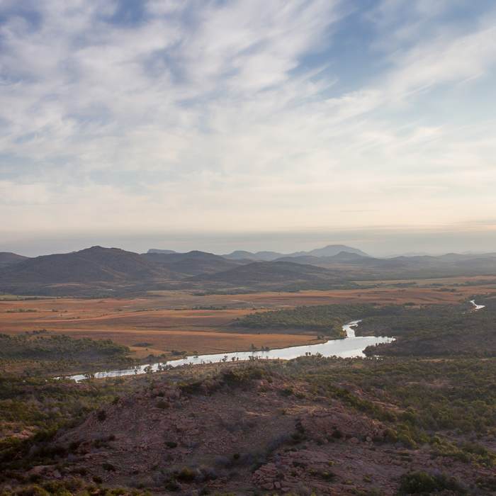 French Lake from Elk Mountain. Near Elk Mountain Adventure