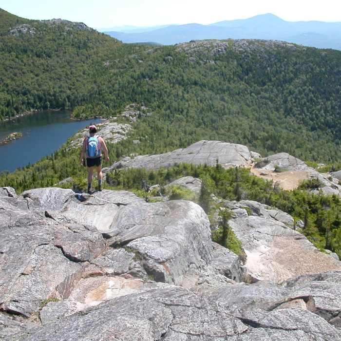 By Justin Henry (https://www.flickr.com/photos/zappowbang/) licensed under CC-BY 2.0 (https://creativecommons.org/licenses/by/2.0/). Near Tumbledown Mountain Out and Back