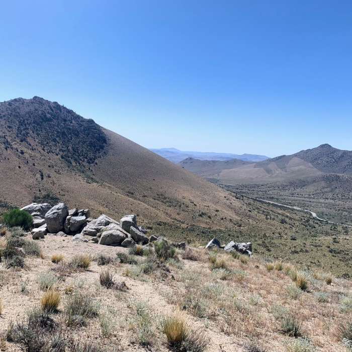 Near Walker Pass to Morris Peak