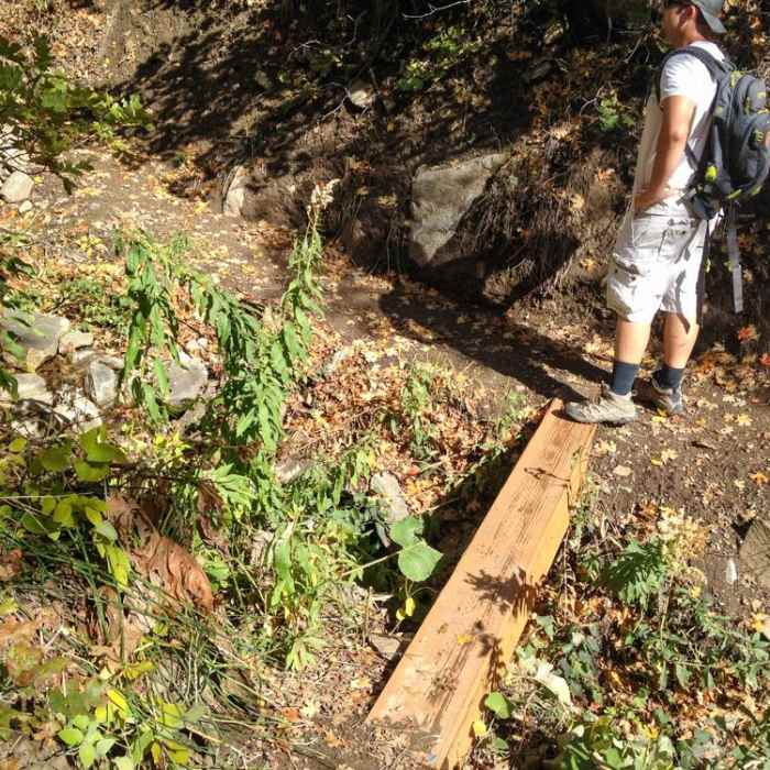Near Steed Canyon Waterfalls