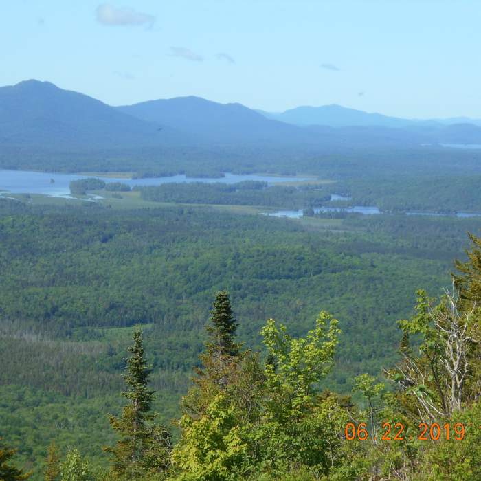 Another summit view. Near McKenzie Mountain & Haystack Mountain