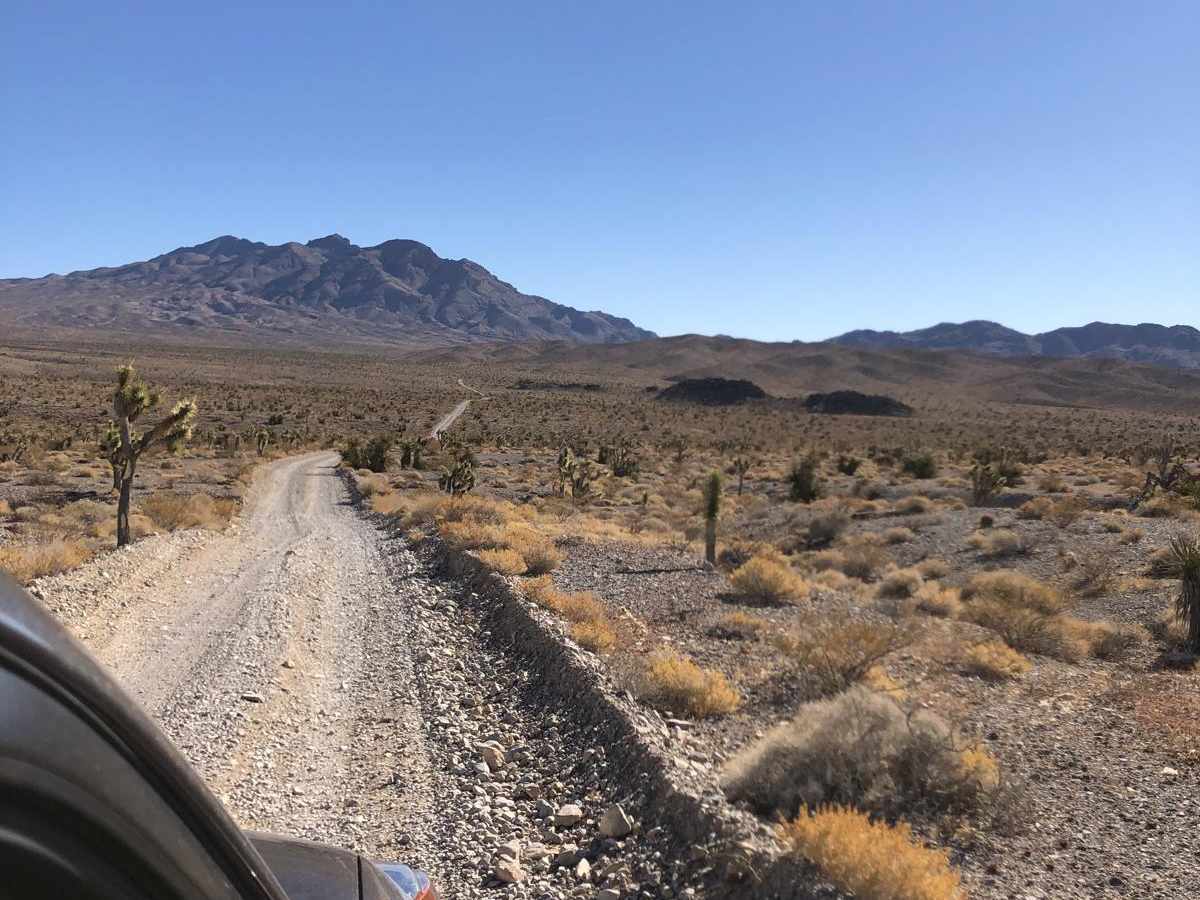 Gass Peak Rd trail photo
