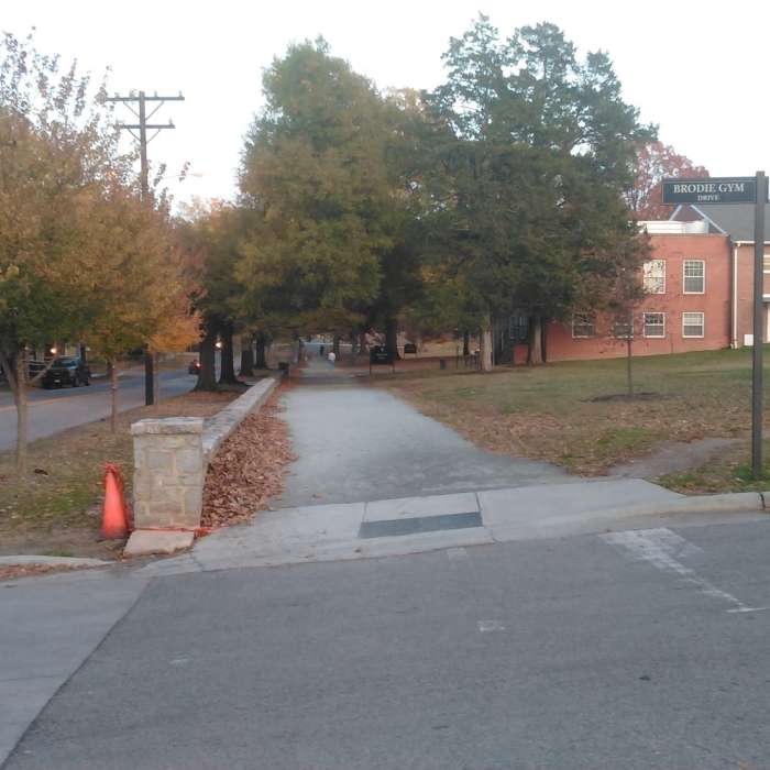 Near Duke East Campus Loop