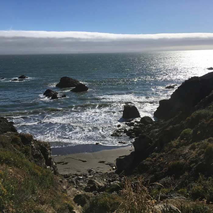 Near Pirates Cove Trail