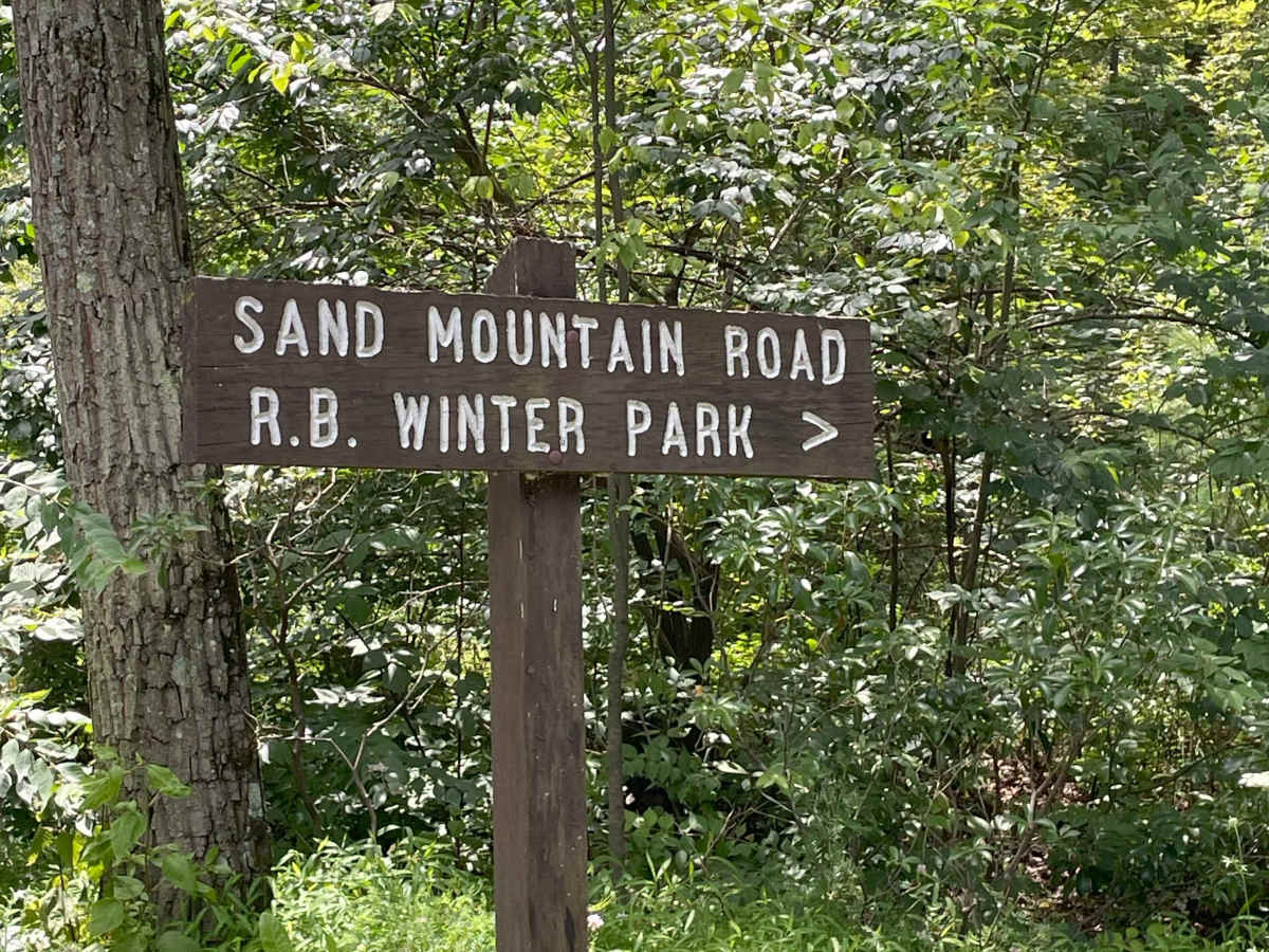 Sand Mountain Road trail photo