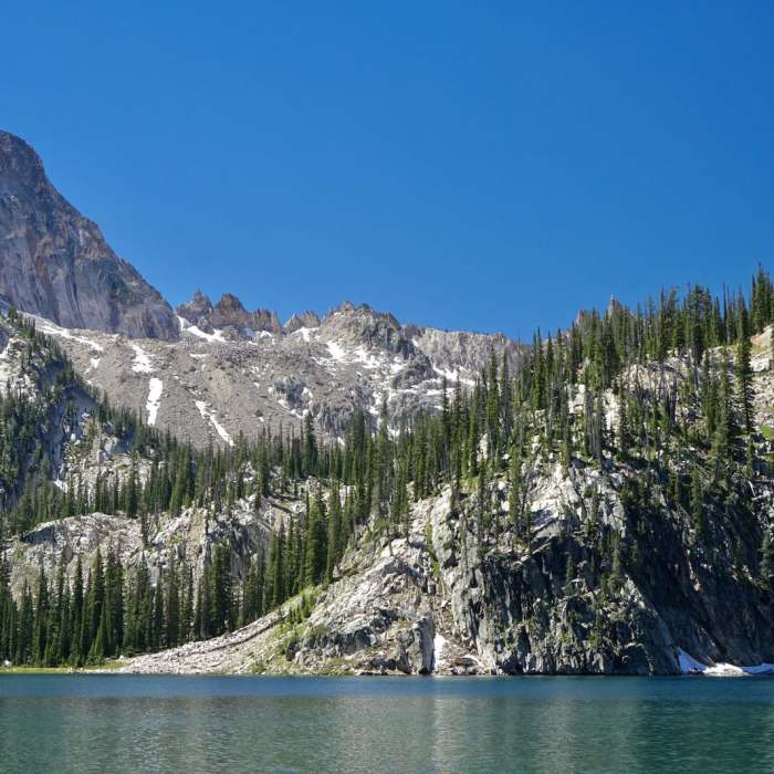 Near Upper and Middle Cramer Lakes