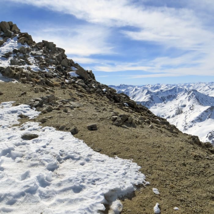Near Mount Massive: East Ridge Near Mount Massive: East Ridge