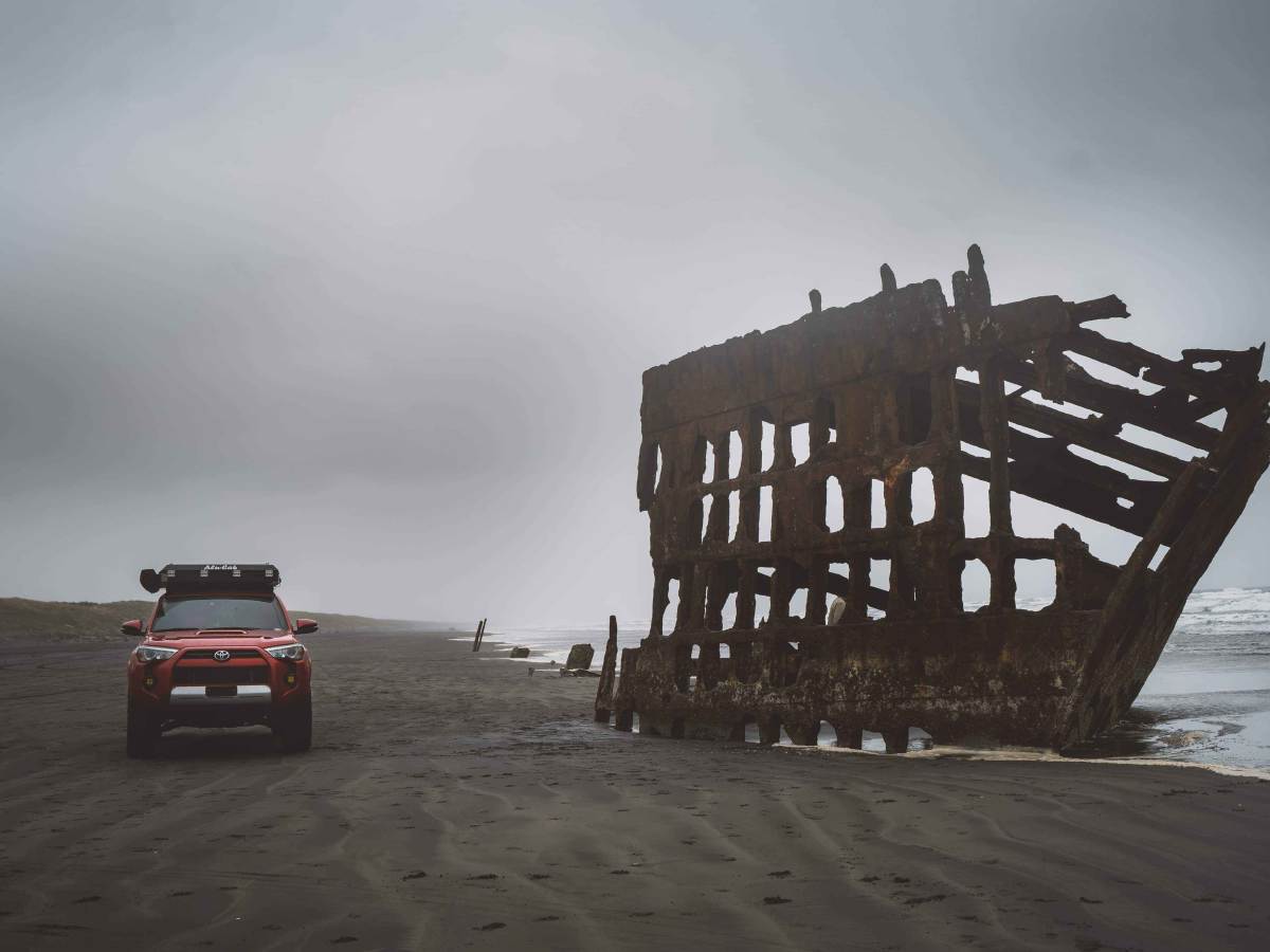 Peter Iredale Coast trail photo