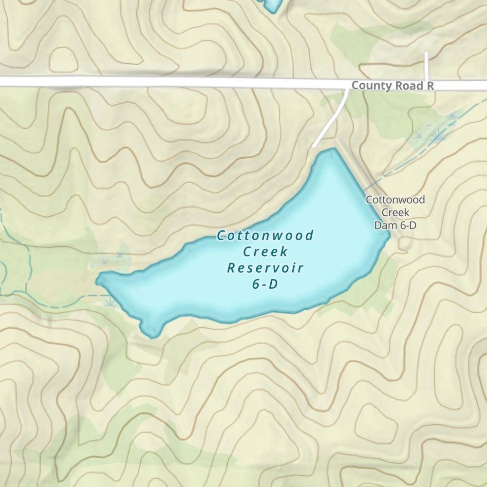 Cottonwood Creek Reservoir 6-D photo