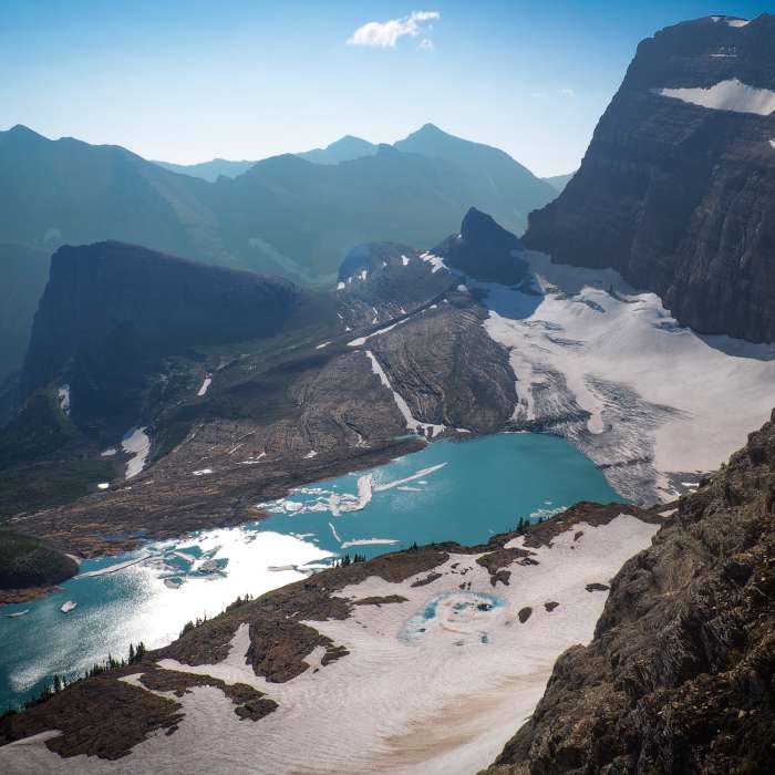 Near Grinnell Glacier Overlook