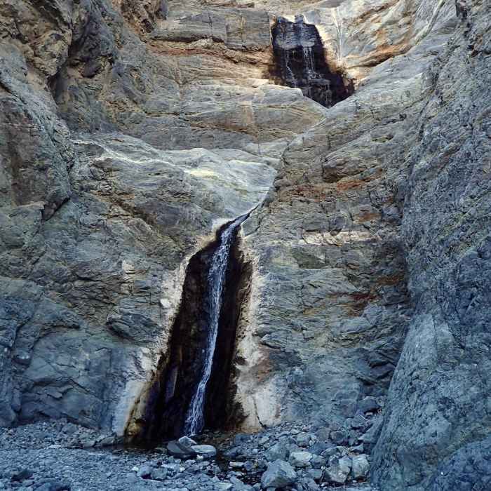 The waterfalls in Willow Canyon Near Willow Canyon (West Access)