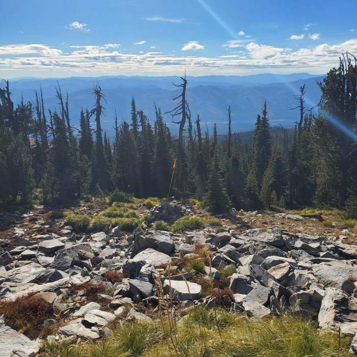 Near Ch-paa-qn Peak Summit Trail
