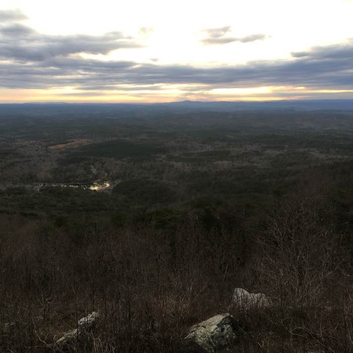 Near Mt. Cheaha Route