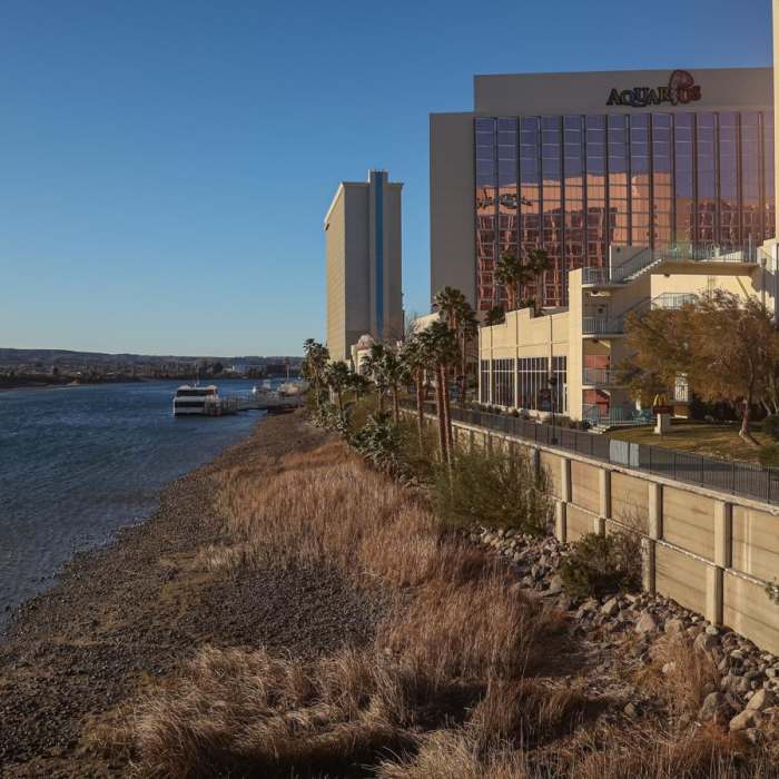 Near Casino Riverwalk Path