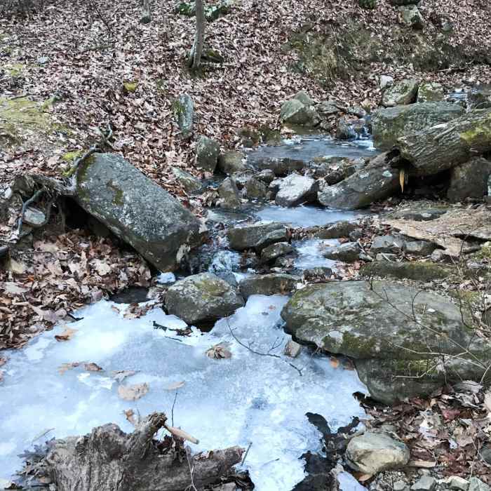 Near Dragon's Tooth via the Appalachian Trail