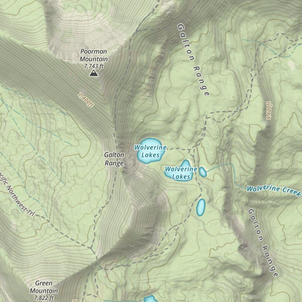 Upper Wolverine Lake photo