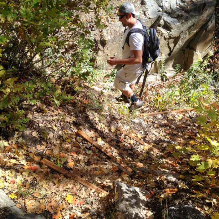 Near Steed Canyon Waterfalls